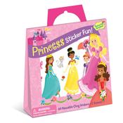 Peaceable Kingdom Sticker Fun! Princess Reusable Sticker Tote