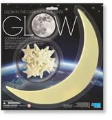 Glow In The Dark Moon And Stars