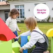 Edushape Giant Colour Edu-Blocks 16-Piece | Soft Foam Building Blocks image