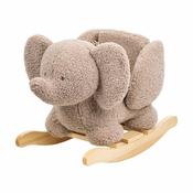 Nattou Teddy Rocker Elephant Taupe Inc Harness 10-36mths image