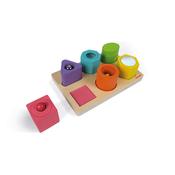 Shapes &amp; Sounds 6-Block  Sensory Puzzle image