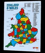 Jigsaw Puzzle England and Wales image