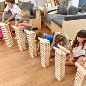 Kapla 1000 STEM Wooden Construction Set Perfect for Schools image