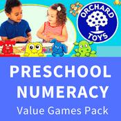 Preschool Maths Value Games Pack - Orchard Toys image