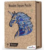 Wooden Jigsaw Puzzle Unicorn image