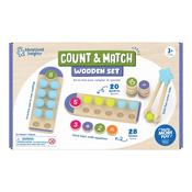 Count &amp; Match Wooden Set