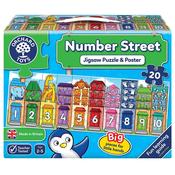 Number Street 20 Piece Floor Puzzle Orchard Toys image