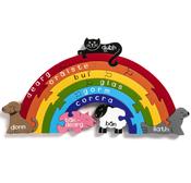 Rainbow Jigsaw Puzzle (As Gaeilge) image