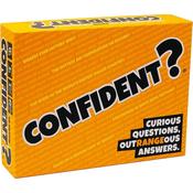 CONFIDENT? Party Game - A Quiz Game with a Brilliant Twist - Adults, Kids, Families &amp; Teenagers image