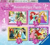 Disney Princess - 4 in Box  Jigsaw Puzzles image