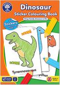 Dinosaur Sticker Colouring - Orchard Toys image