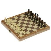 Chess Set in a Wooden Hinged Case image