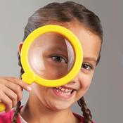 Learning Resources Primary Science Jumbo Magnifiers (Colours Vary) Magnifying Glass image