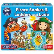 Pirate Snakes and Ladders &amp; Luddo Board Game Orchard Toys image