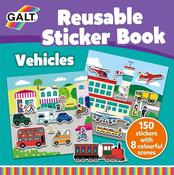 Reusable Sticker Book Vehicle