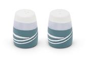 PAUL MALONEY POTTERY TEAL SALT &amp; PEPPER