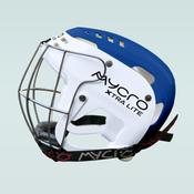 Mycro Hurling Helmet Senior - BLUE WHITE - L