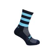 Atak Mid Leg Hoop Socks - 9-12 - NAVY SKY