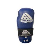 Top Pro Semi-Contact Gloves - S/M - BLUE