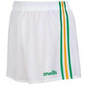 O'Neills Mourne Shorts - White/Green/Amber - 22