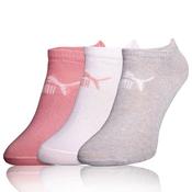 Puma Sneaker Sock 3 Pack - Pink Mix - 6-8