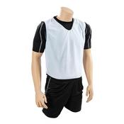 Precision Mesh Training Bibs - WHITE , ADULT image