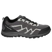 Hi-Tec Mens Stinger Waterproof - Charcoal/Black/Silver - 10