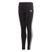 adidas Girl's 3-Stripes Cotton Tights - 9/10 yrs