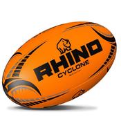 Rhino Rugby Cyclone Training Ball Orange - Size 5 image