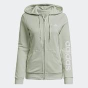 adidas Ladies Essentials Logo Full-Zip Hoodie - S