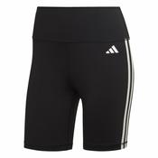 adidas Essentials 3-Stripes High-Waisted Short Leggings - XL