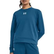 Under Armour Ladies Rival Terry Crew - L