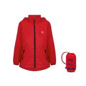 Mac In A Sac Origin 2 Kids Waterproof Rain Jacket – Red - 11/13 yrs image