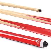 PowerGlide 2 Piece Original Snooker Cue 57" Red image