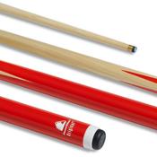 Original Snooker Cue 1 Piece 10mm - Red - 57