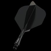 Winmau Fusion Integrated Flight &amp; Shaft Short - BLACK image