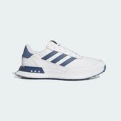 adidas S2G Spikeless Leather 24 Golf Shoes - White/Navy - 11 image