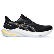 Asics Men's GT-2000 12 - Black/Yellow - 11