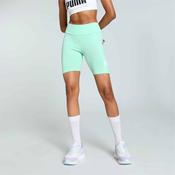 Puma Ladies Essentials 7" Logo Short Leggings - Mint - S
