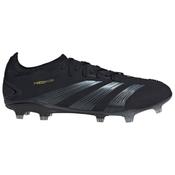 adidas Predator Pro Firm Ground Boots - Black/Carbon - 12