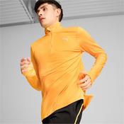 Puma Mens Run Favourite 1/4 Zip Top - XL
