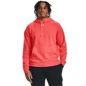 Under Armour Men's Rival Fleece Logo Hoodie - Red/White - L