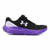 Under Armour Girls Surge 4  - Black/Purple - 5.5