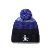 Original Penguin Golf Rib Cuff Pom Beanie - Black/Iris image