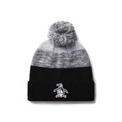Original Penguin Golf Rib Cuff Pom Beanie - Caviar image