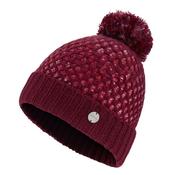 Ping Oti Ladies Knit Bobble Hat - Red