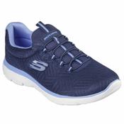 Skechers Womens Summit Trainers - Navy/Blue - 4
