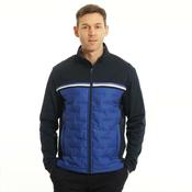 Island Green Thermal Stretch Padded Jacket - Navy/Royal - M