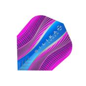 Harrows Silika Lumen Crystalline Coated Flights - PINK BLUE