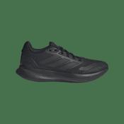 adidas Big Kids Runfalcon 5 Shoes - Black - 4